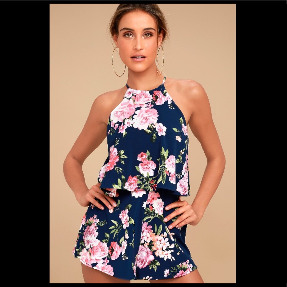 Lulu’s Floral Romper